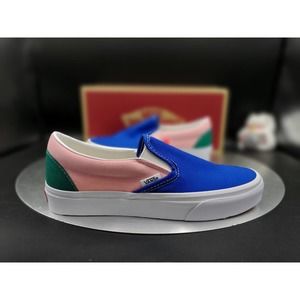 Vans Classic Slip-On Skate Shoes 'Retro Court' Women's Size 7.5 VN0A33TB9EJ